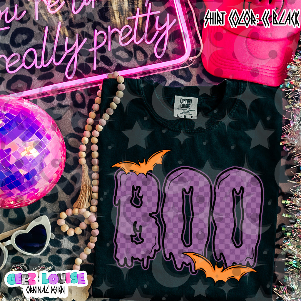 Spooky Boo PNG | Halloween Ghost Letters Digital Download