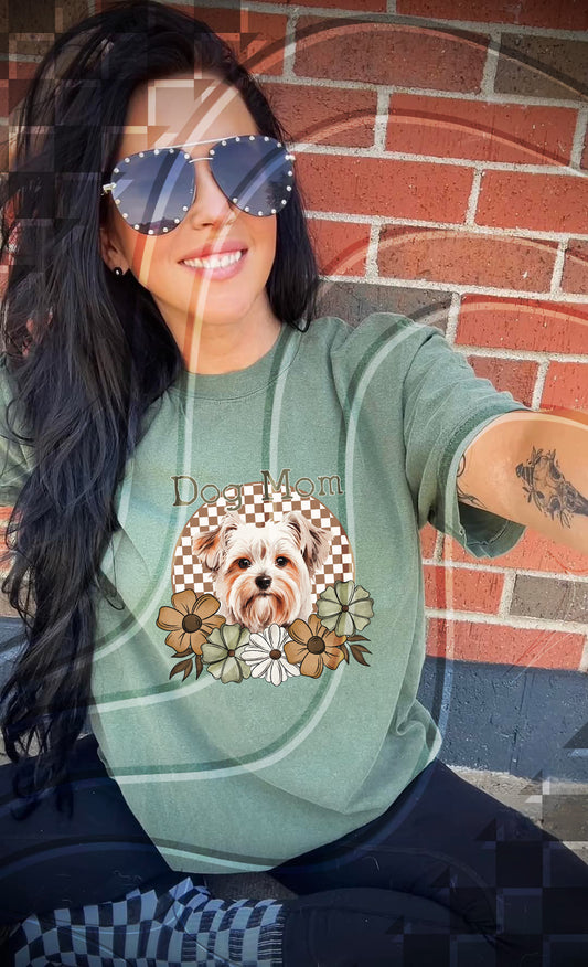 Dog Mom Floral - Digital Download- PNG