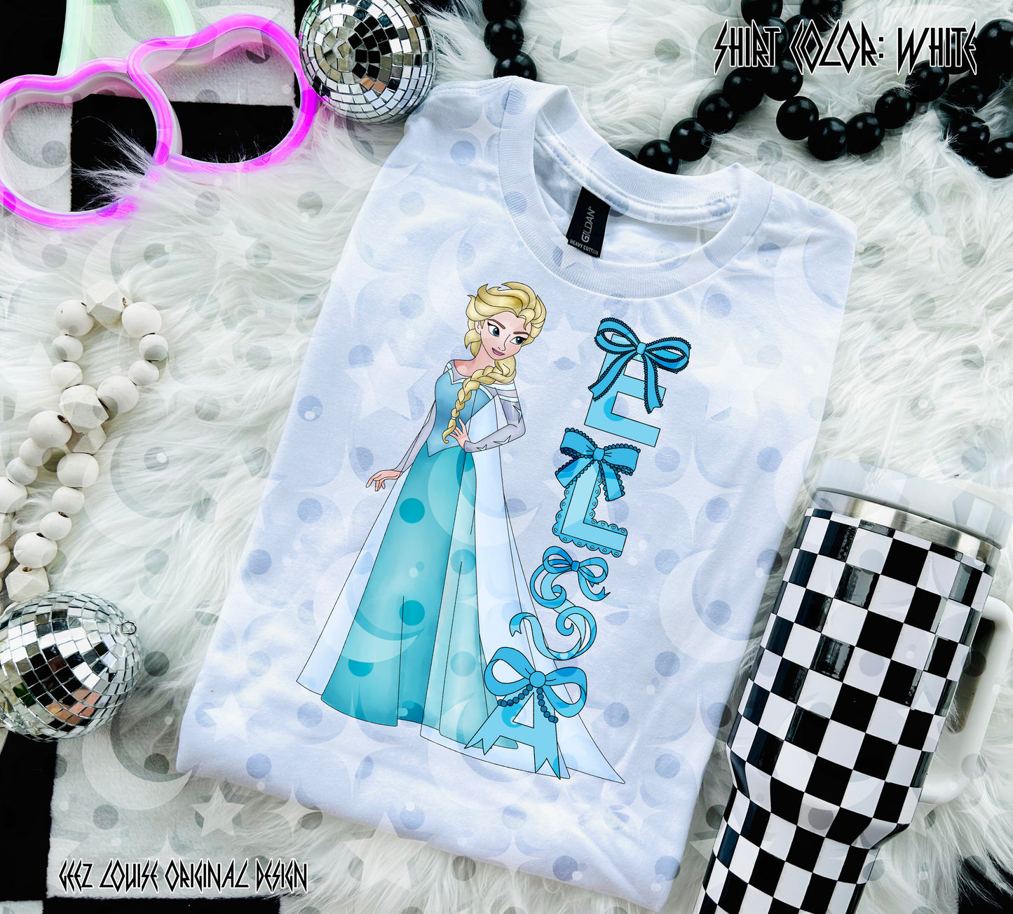 Storybook Princess Bow Alphabet PNG | Digital Download