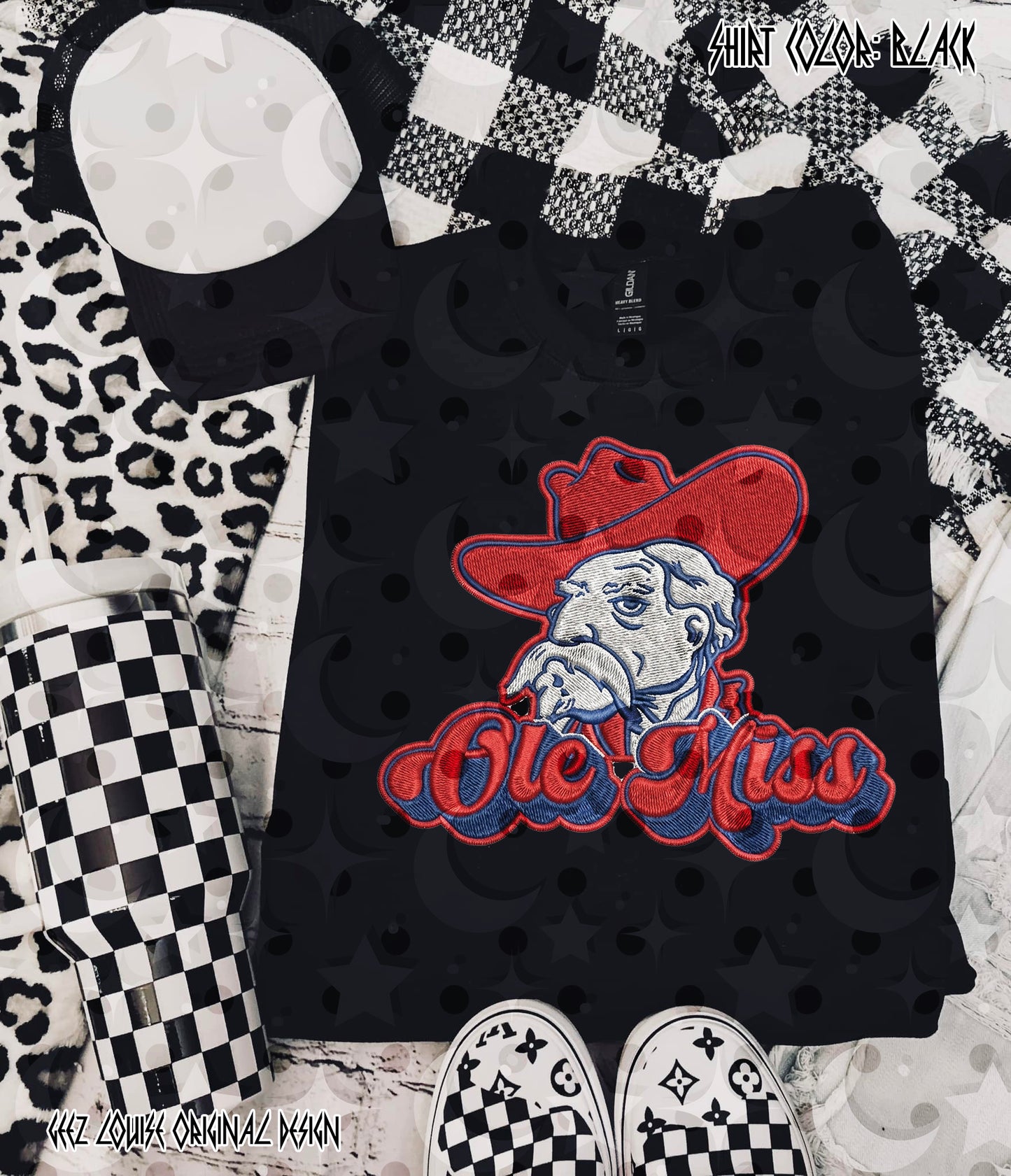 SEC Faux Embroidery Digital Design – Team Variants & Bundle Option