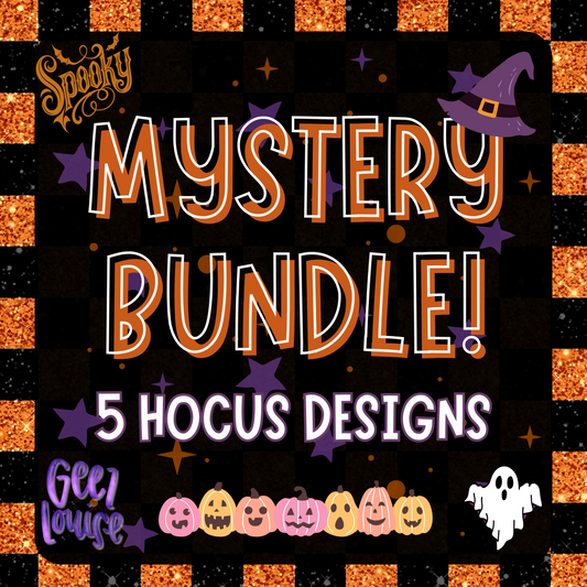 Mystery Halloween PNG Bundles