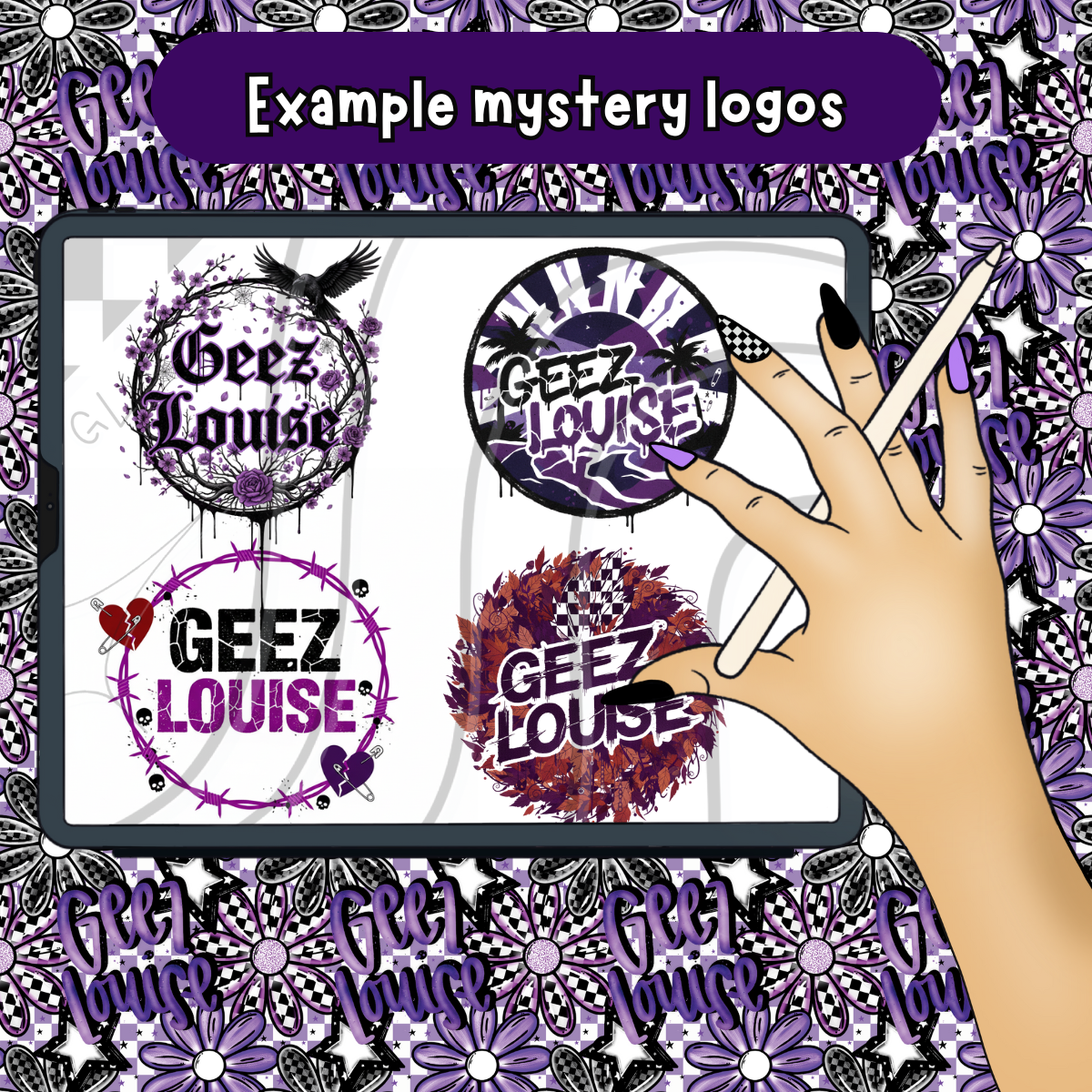 Seasonal Mystery Logo – Custom Design