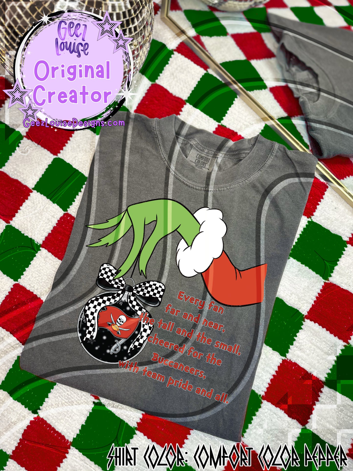 GMAN Ornament Digital Design | Christmas Football Team Spirit PNG/SVG