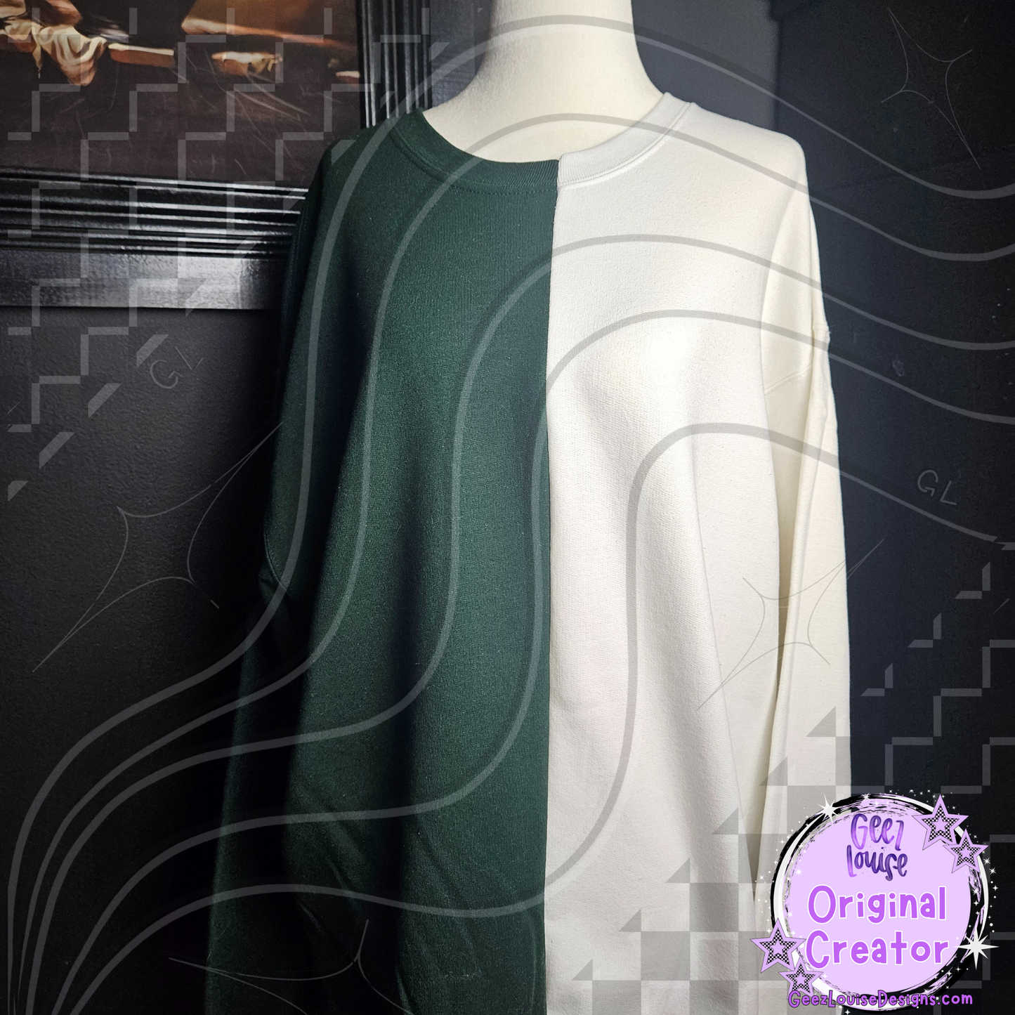 Split Sweatshirt mockup