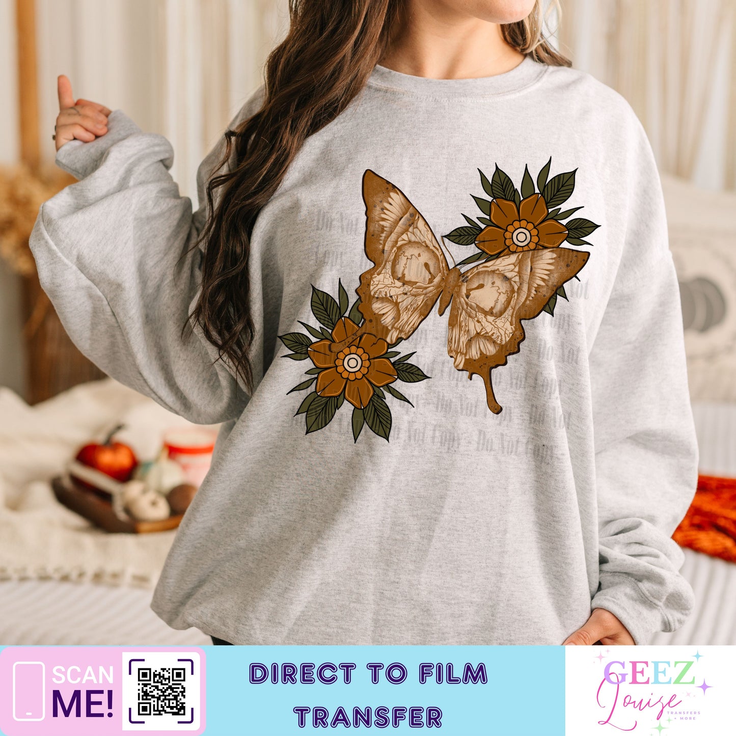 Butterfly - Direct to Film Transfer - made to order