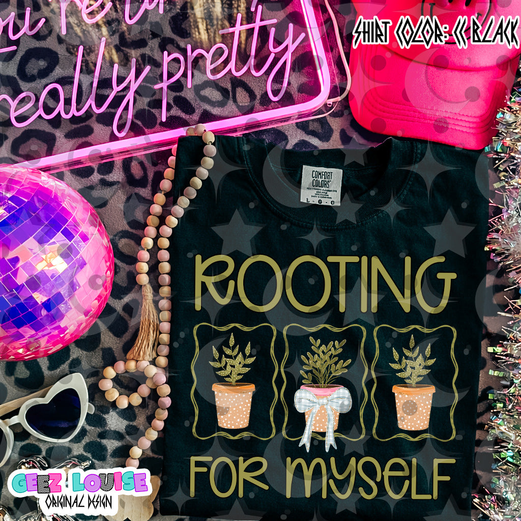 Rooting For Myself PNG | Plant Lover Digital Download