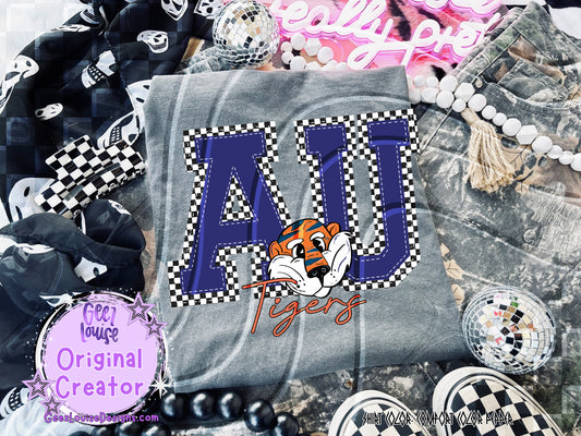 AU Tigers Mascot Design – Digital Download