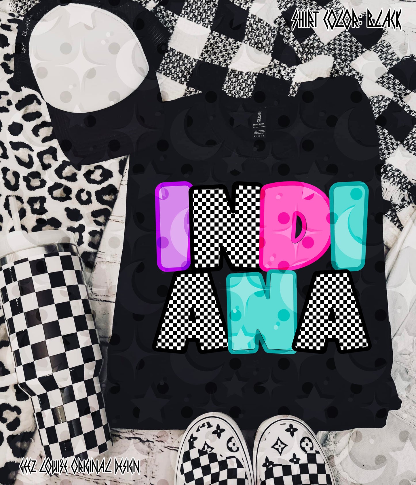 50 States Summer PNG Bundle | Retro Neon State Designs | Custom State Bubble Letter PNG | Sublimation PNG