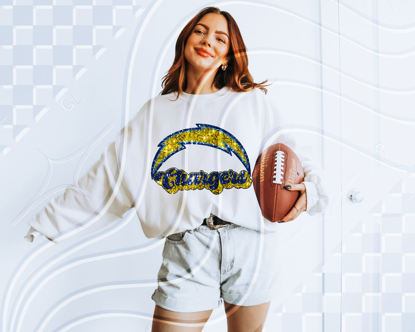 faux sequin National Teams – Individual PNGs & Bundle Option