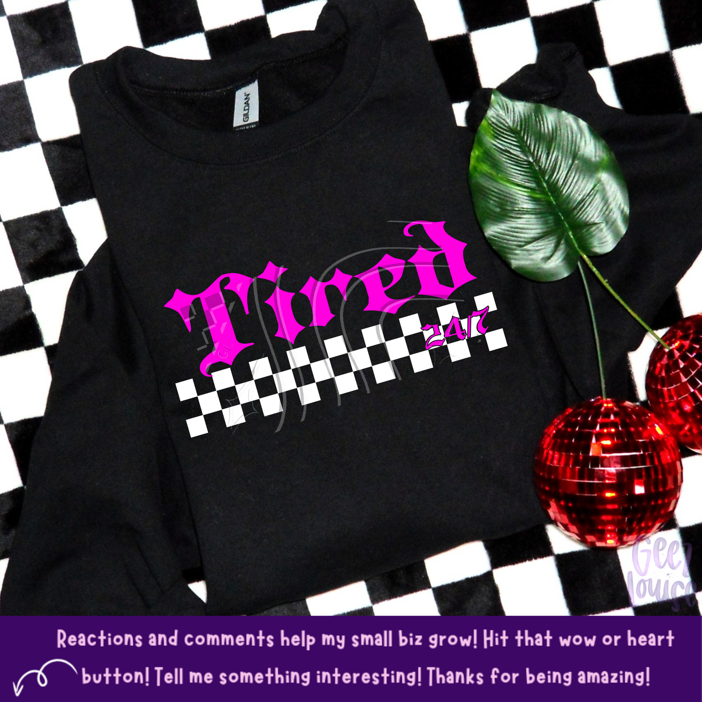 Tired 24/7- Digital Download- PNG