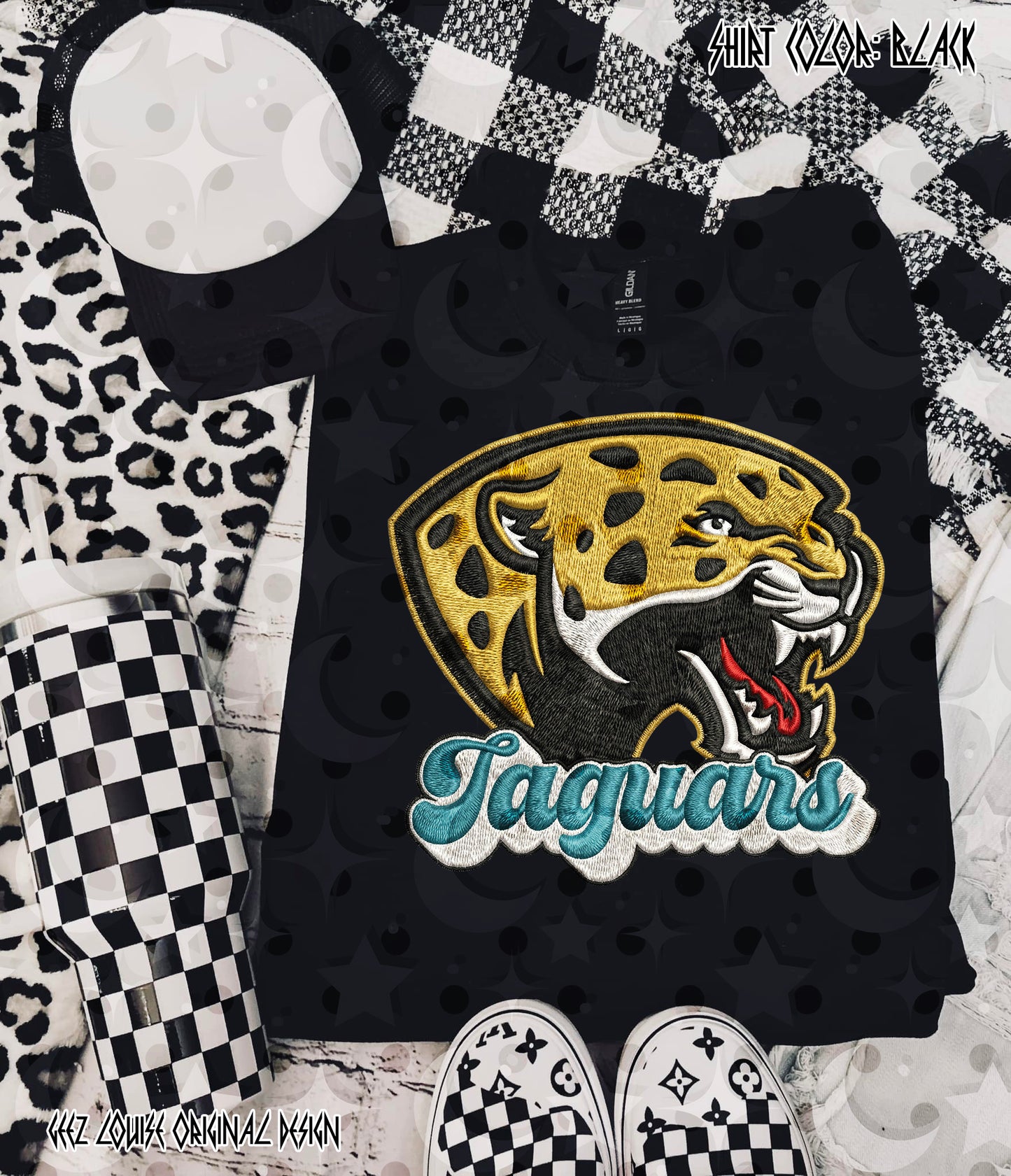Football Team Faux Embroidery Digital Design – Team Variants & Bundle Option