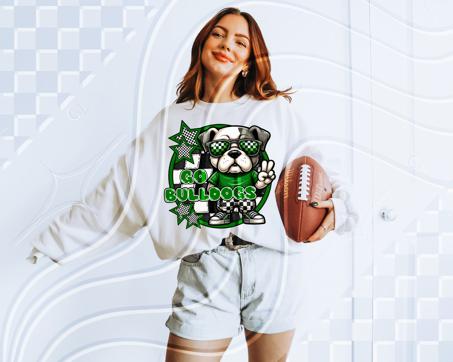 Checkered Mascot Team PNGs – 78 Options + Bundle Deal