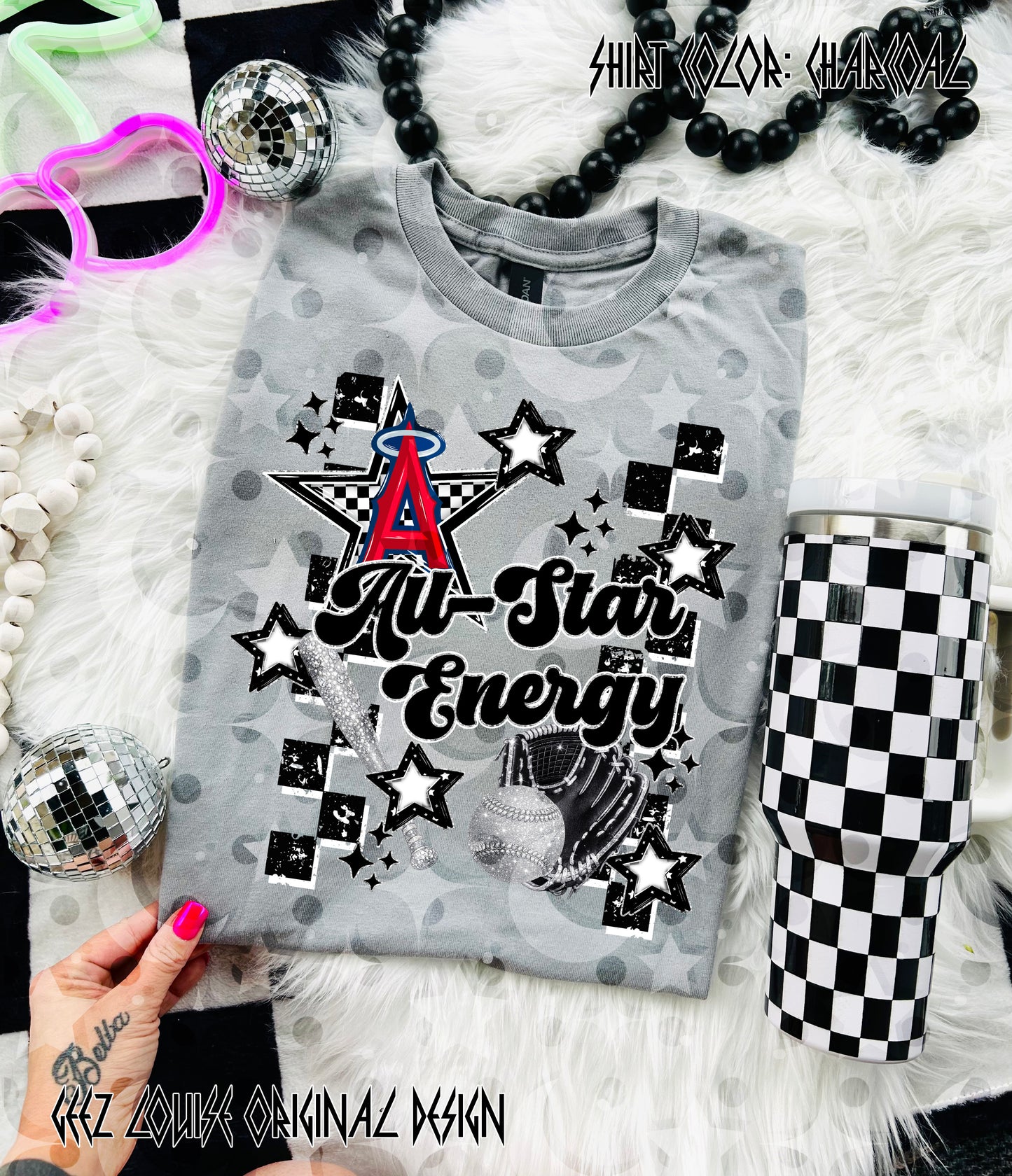 All Star Energy Baseball Digital Design | Team Spirit PNG