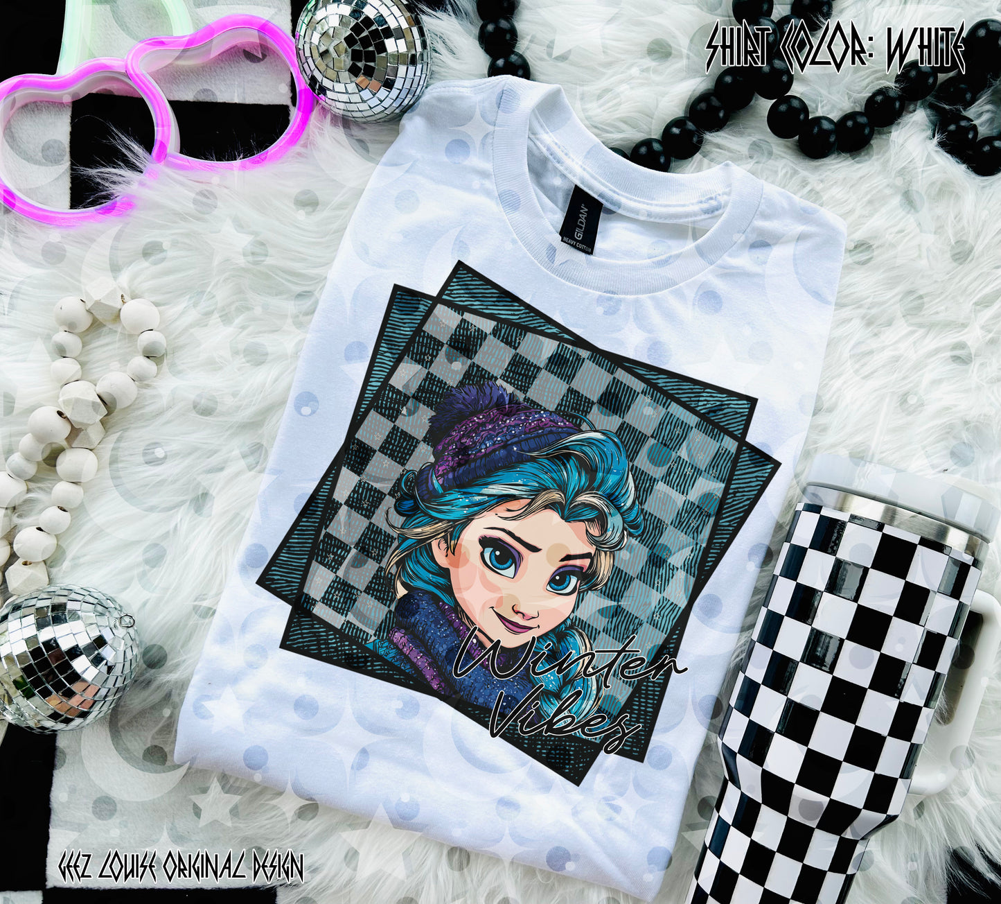 Winter Vibes Princess Collection – Digital Designs (PNG Bundle + Individual Options)