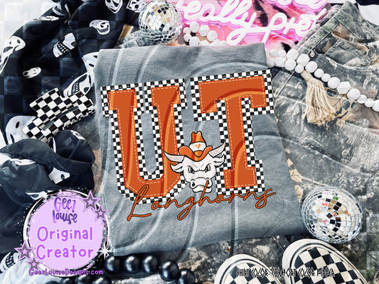 UT Longhorns Mascot Design – Digital Download