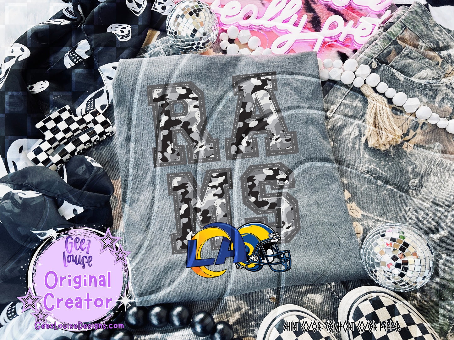 Camo Teams | Digital Game Day Sublimation & Print Design