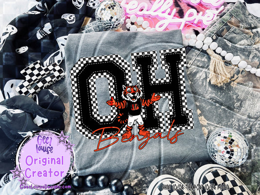 Bengals Mascot Design – Digital Download