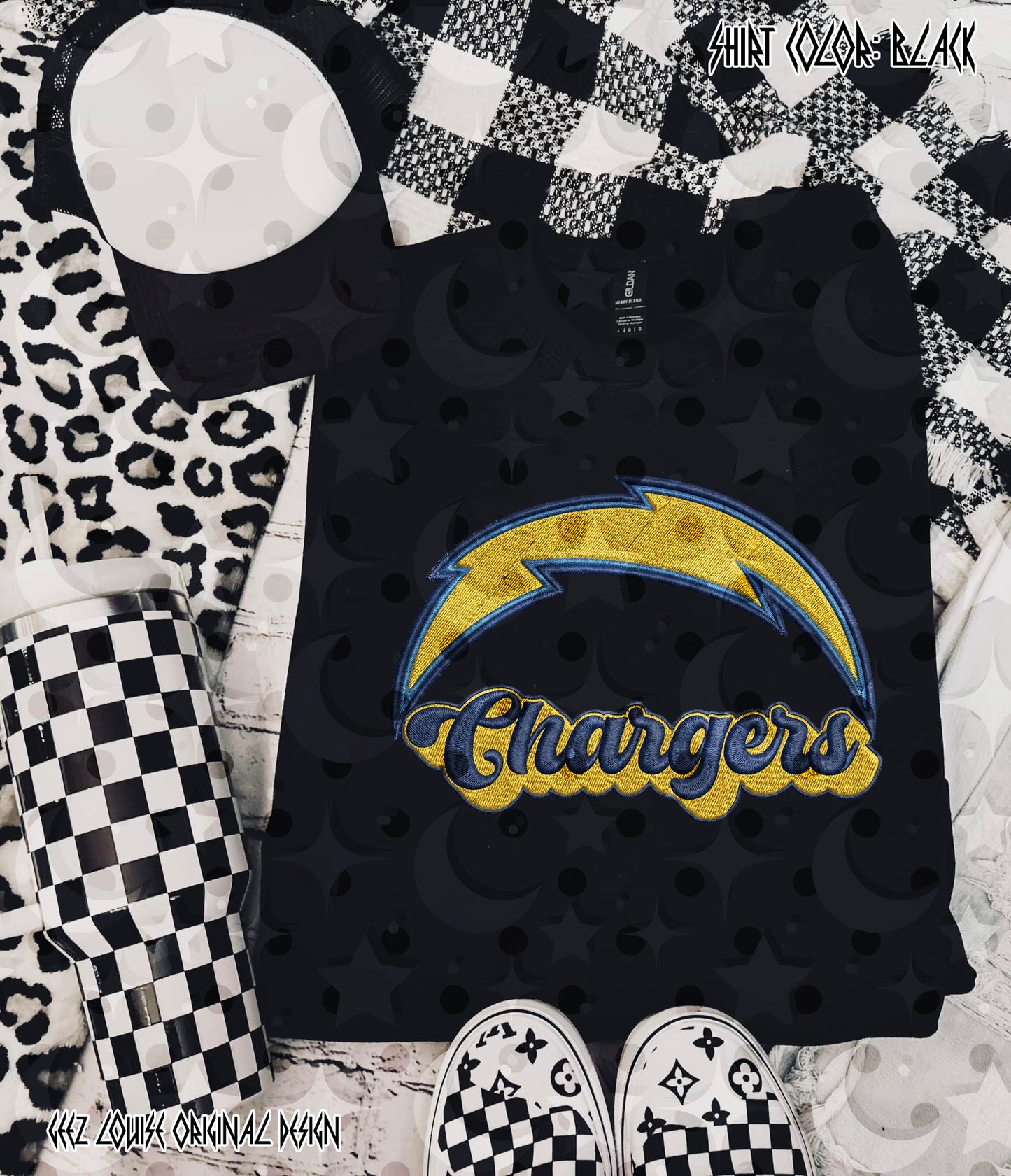 Football Team Faux Embroidery Digital Design – Team Variants & Bundle Option
