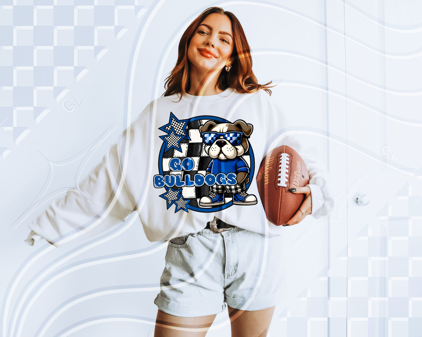 Checkered Mascot Team PNGs – 78 Options + Bundle Deal