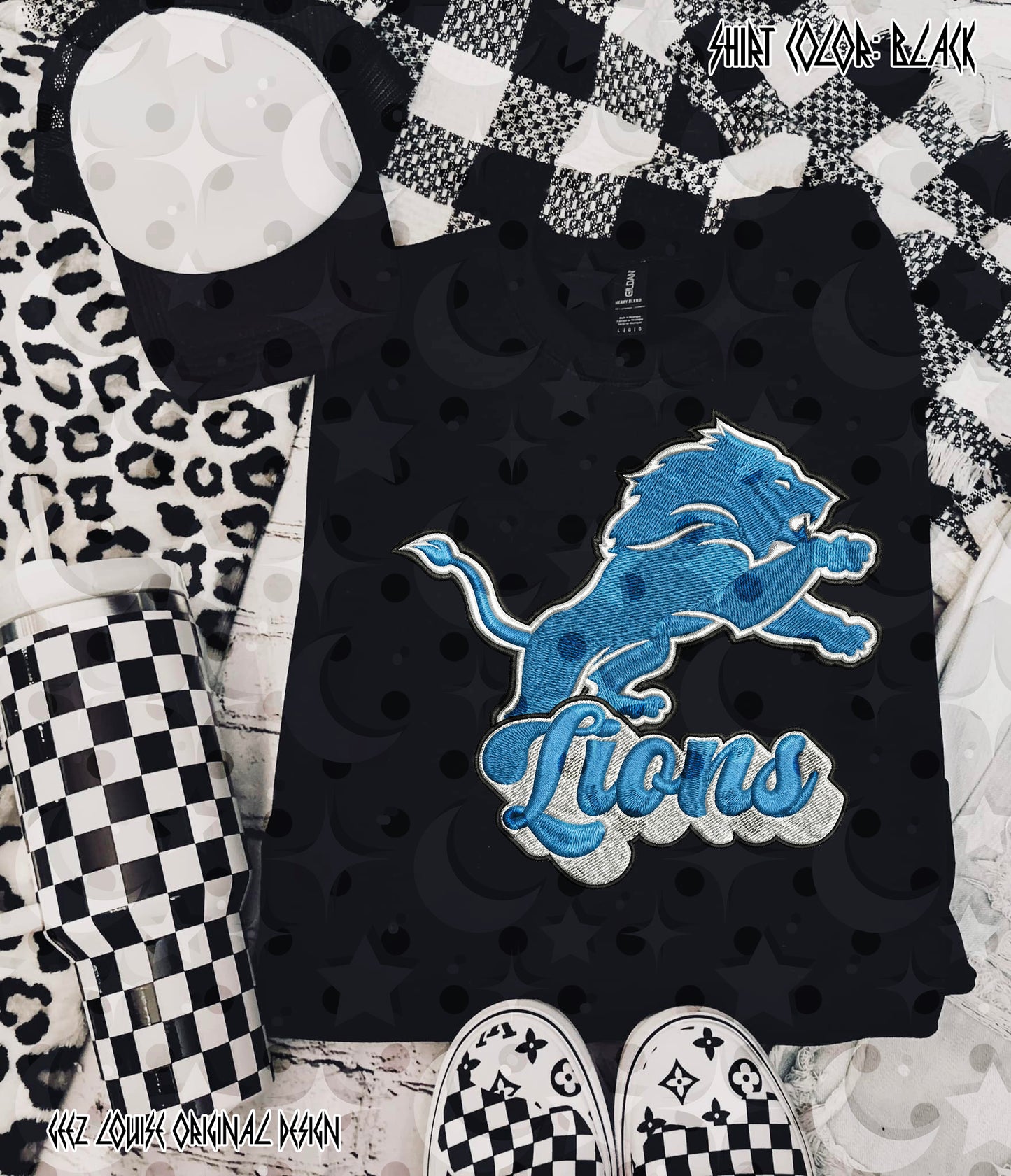 Football Team Faux Embroidery Digital Design – Team Variants & Bundle Option