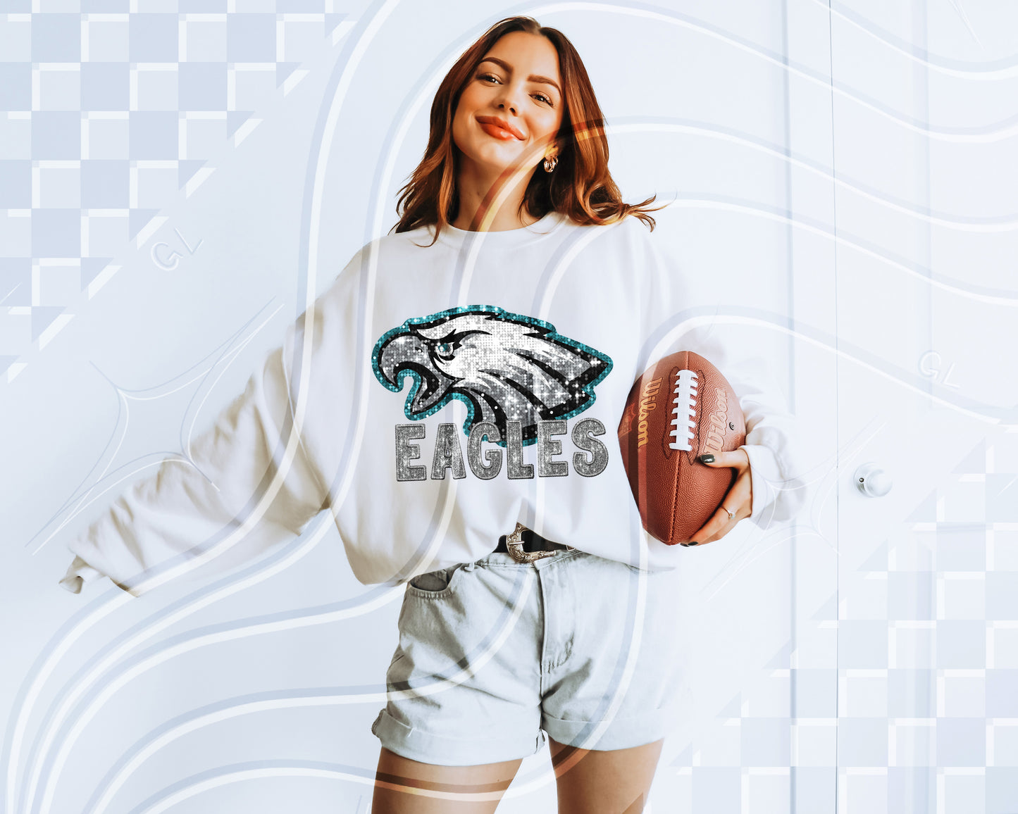 faux sequin National Teams – Individual PNGs & Bundle Option
