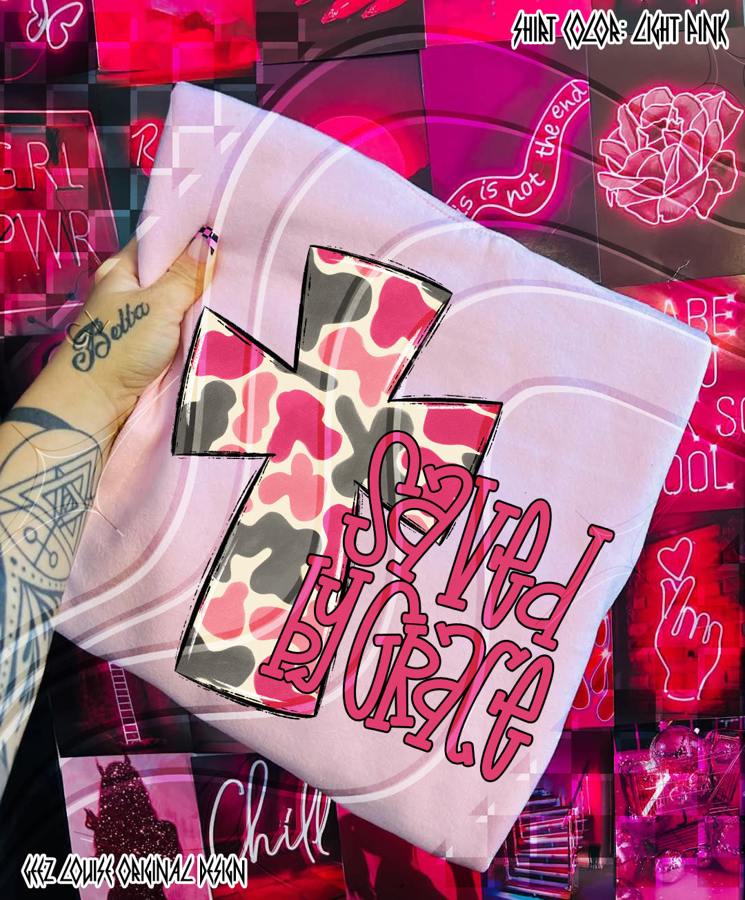 Faith in Pink – Digital Christian Cross PNG Collection (Singles + Full Bundle)