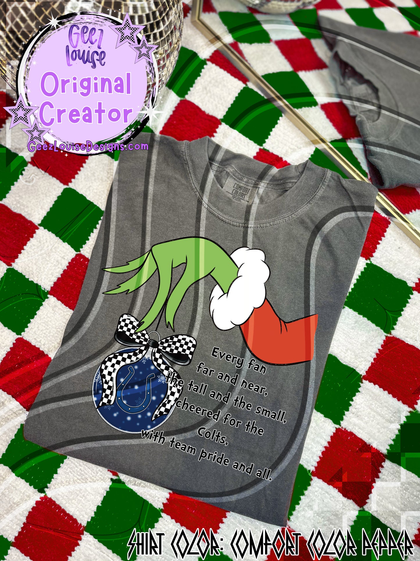 GMAN Ornament Digital Design | Christmas Football Team Spirit PNG/SVG
