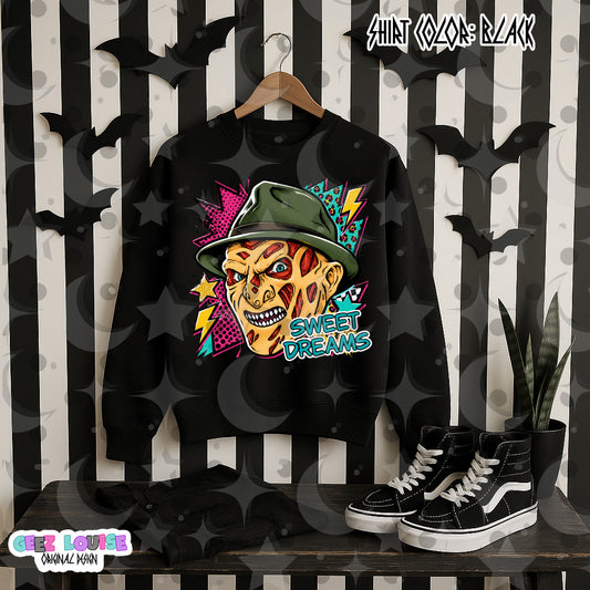 90s Pop Style Horror Digital Design PNG