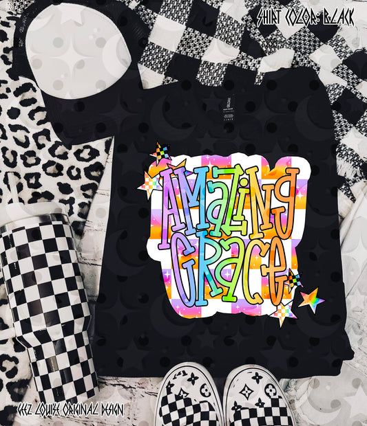 Faith Quote Digital Design – Colorful Hand-Drawn Typography (Multiple Quote Options)