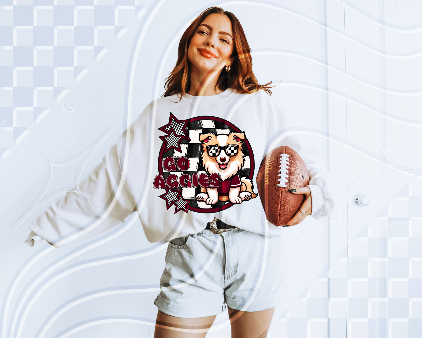 Checkered Mascot Team PNGs – 78 Options + Bundle Deal