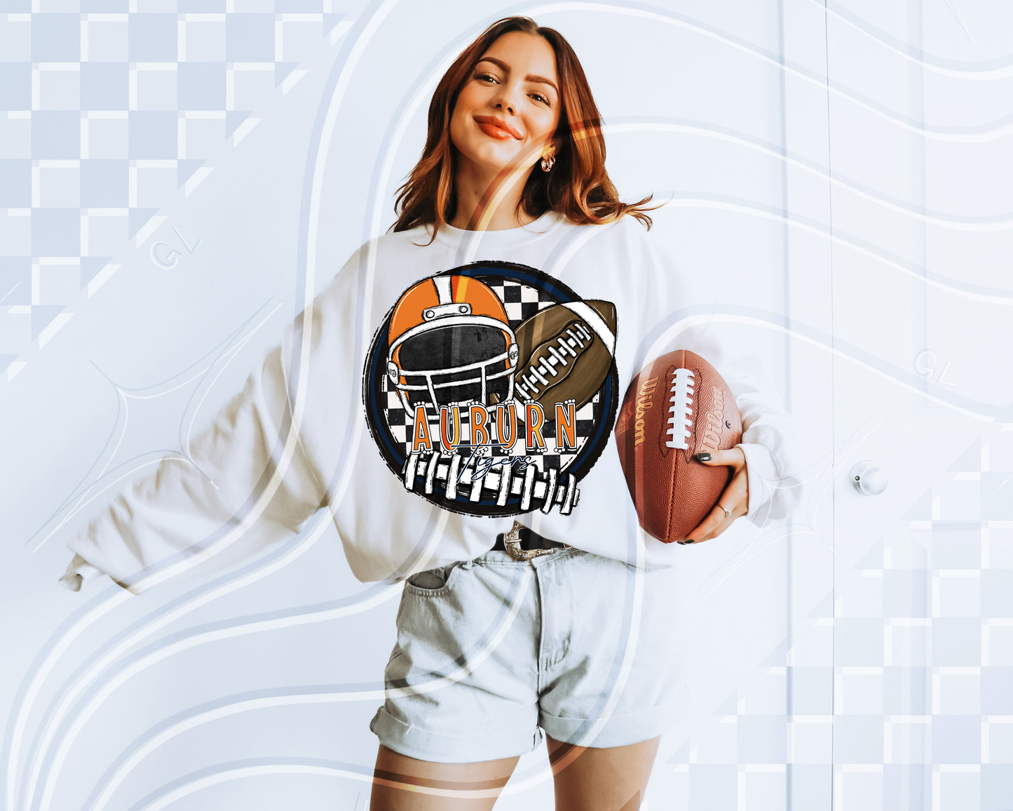 Game Day Helmet Digital Design – Select Team or Custom Option