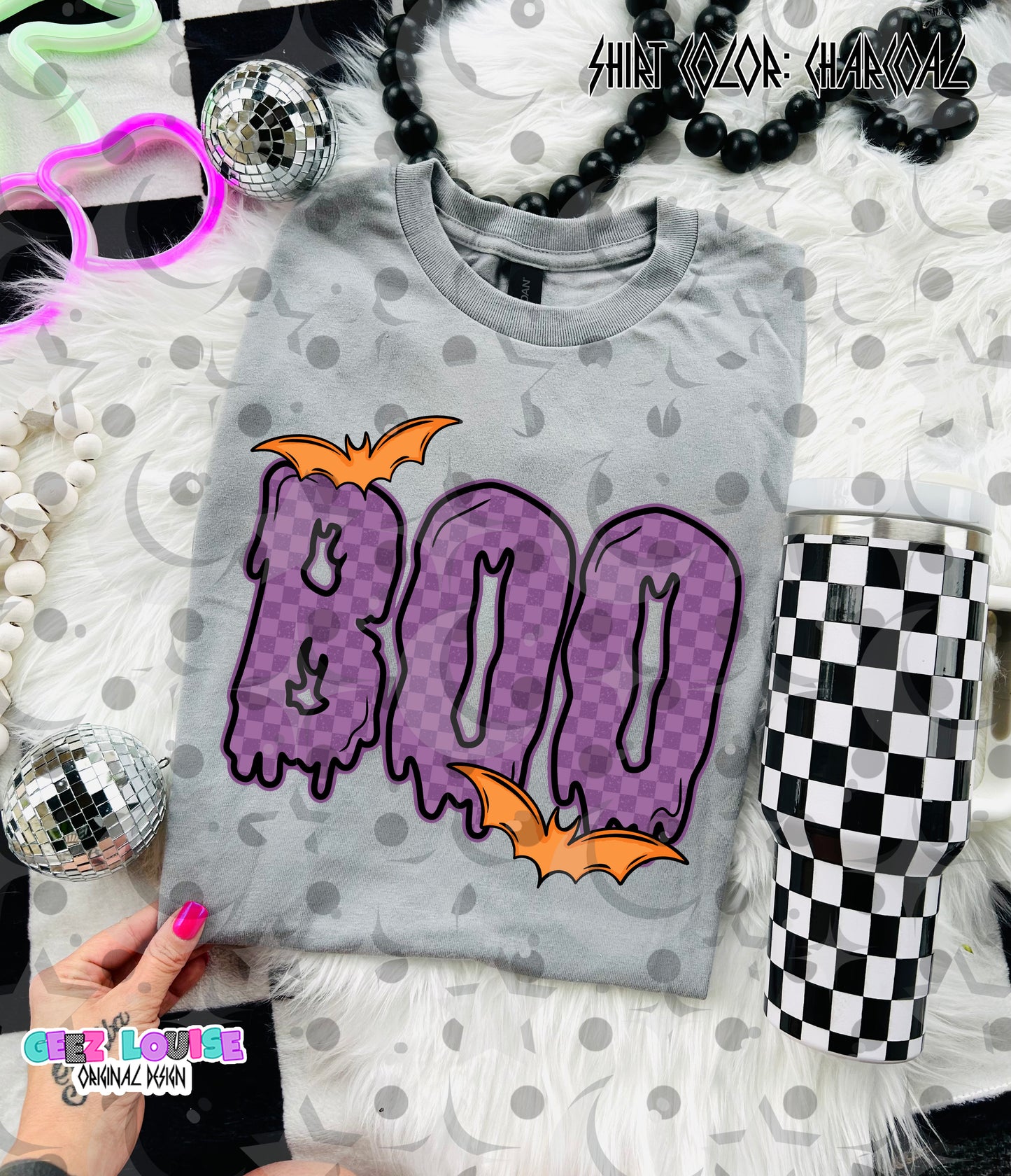 Spooky Boo PNG | Halloween Ghost Letters Digital Download