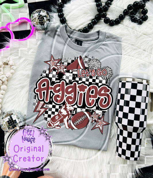 Game Day Spirit Designs | Cheer & Football | Custom, Team Options & Bundle