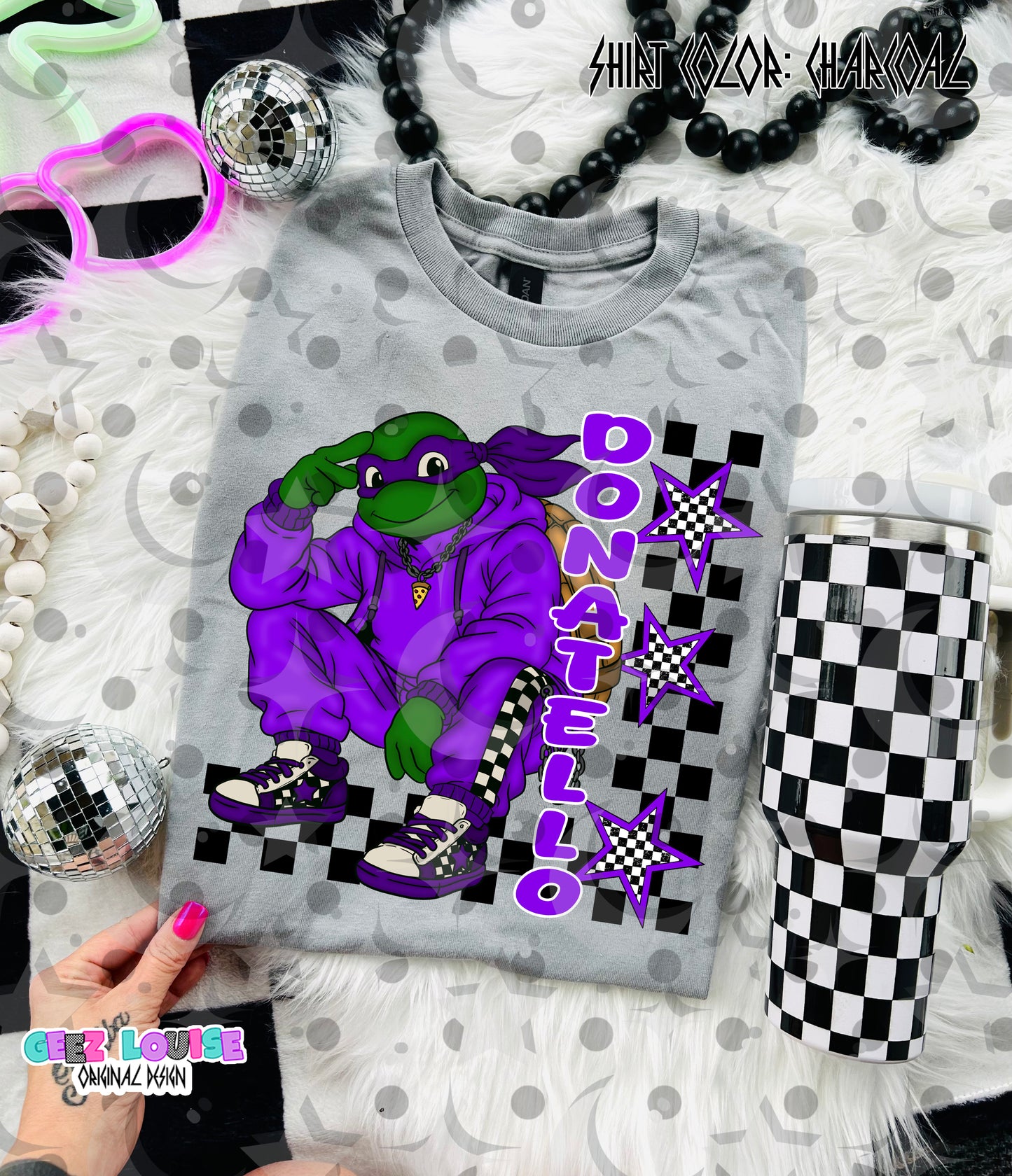 Retro Turtle Crew PNG Bundle | Donatello, Leonardo, Michelangelo, Raphael & Splinter Designs