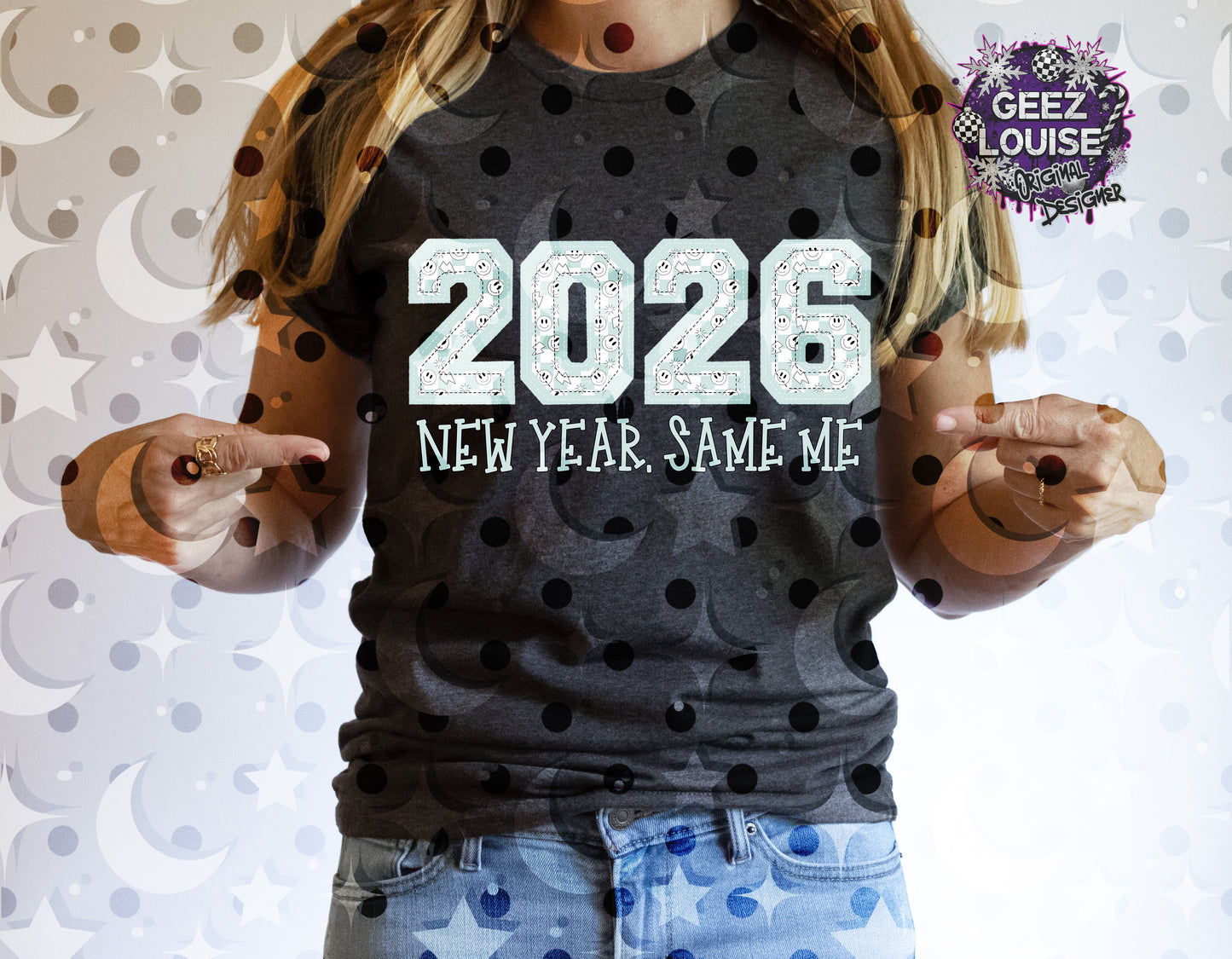 2026 New Year. Same Me — Digital Design