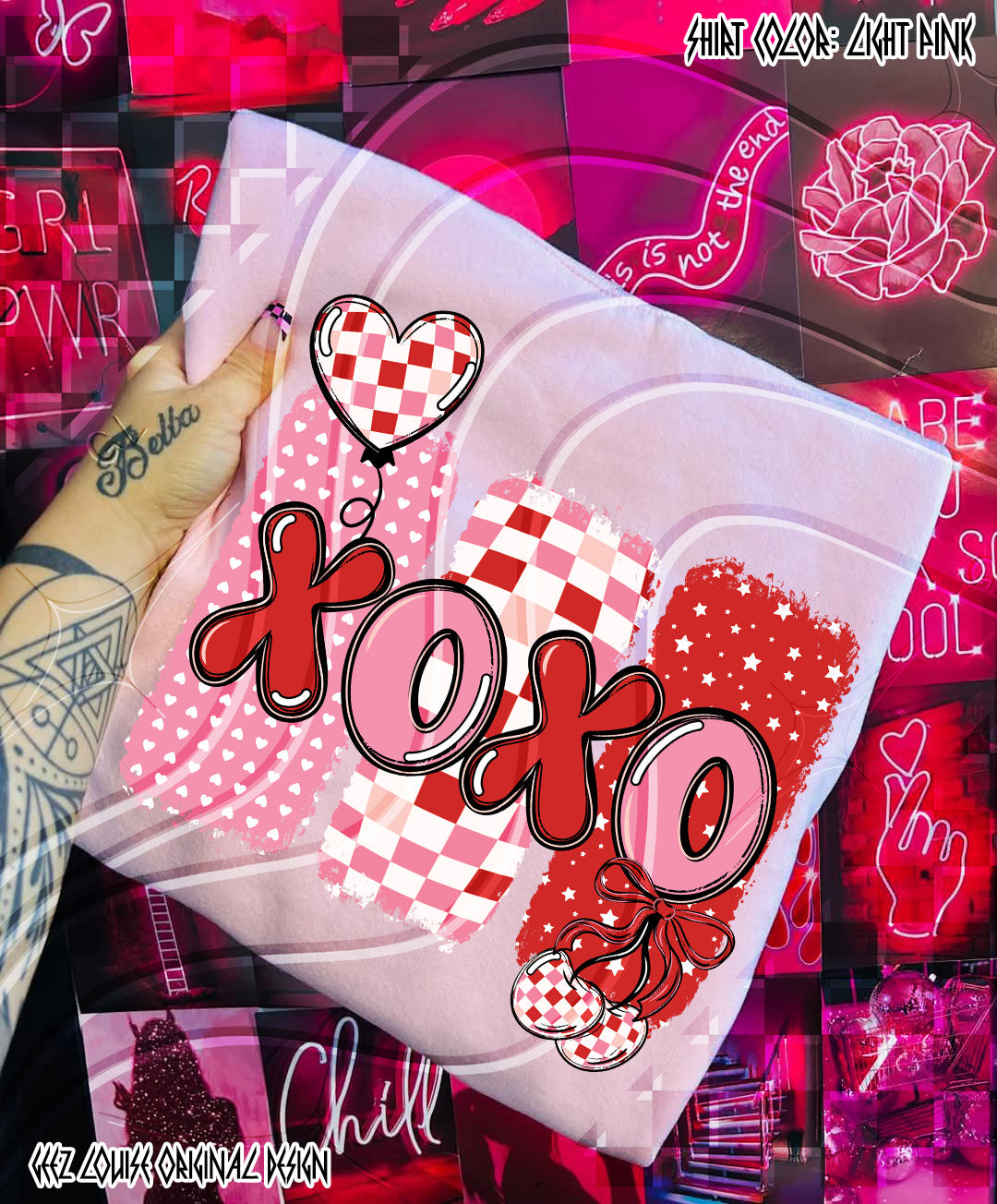 XOXO (Digital Design, Commercial Use PNG)