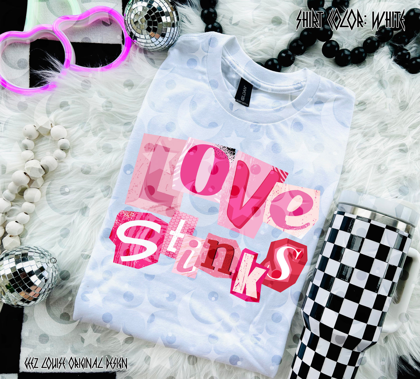 Love Stinks Digital Design • Anti-Valentine’s PNG