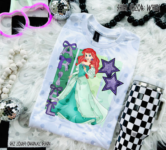 Storybook Princess Bow Alphabet PNG | Digital Download