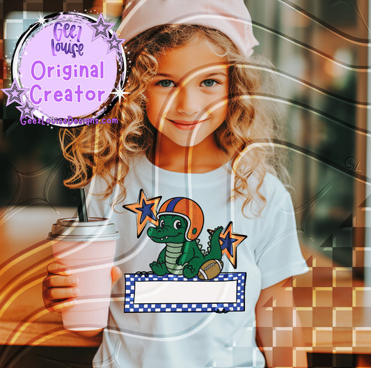 Kids Game Day Spirit Designs- Blank | Multiple Team Options