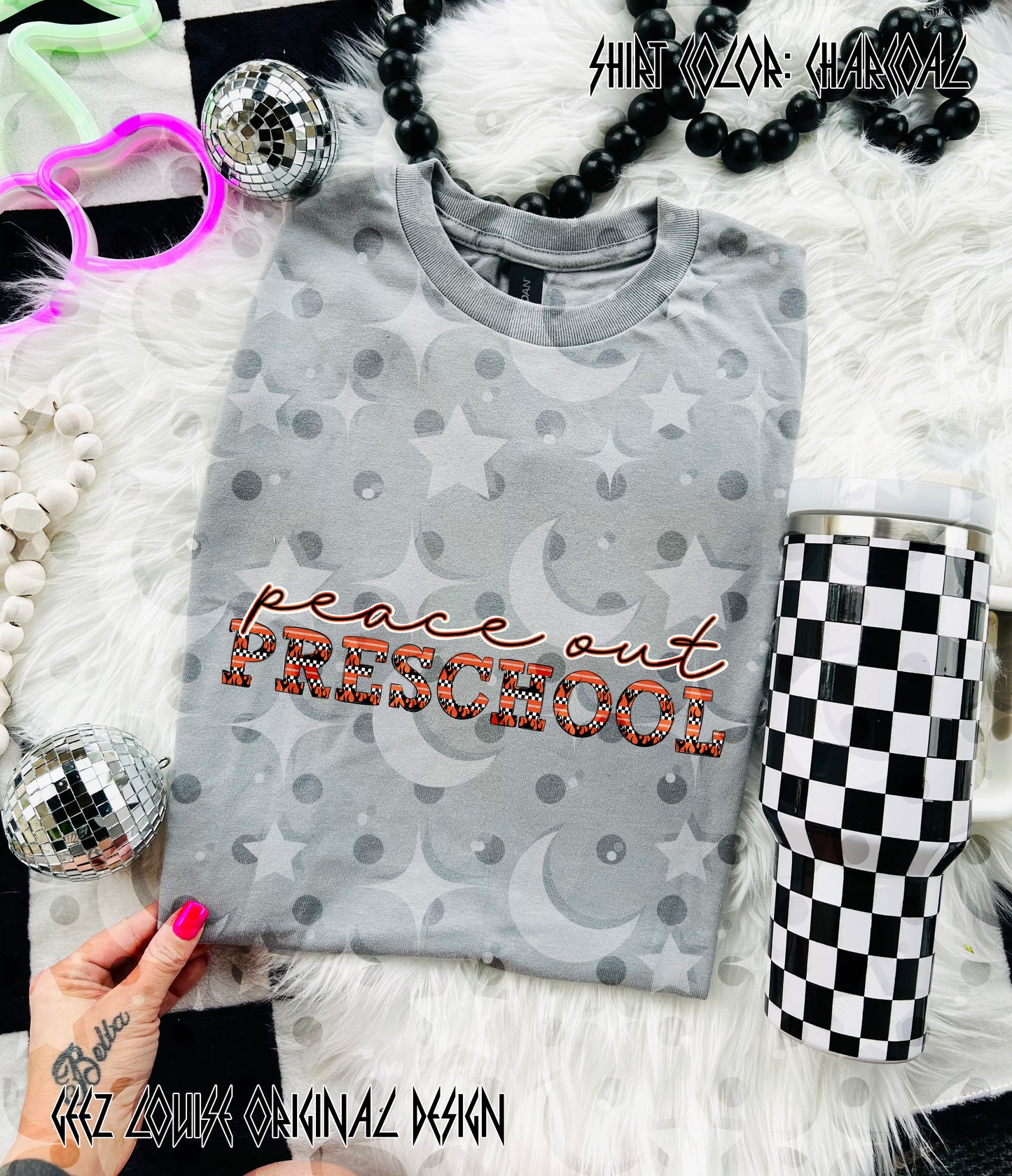 Peace Out Grade Inferno Digital Design – PreK–8th Grades + Bundle Option