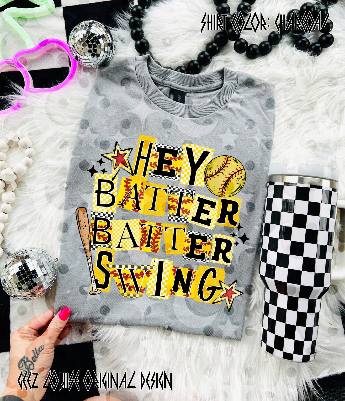 HEY BATTER BATTER SWING – Digital Design PNG
