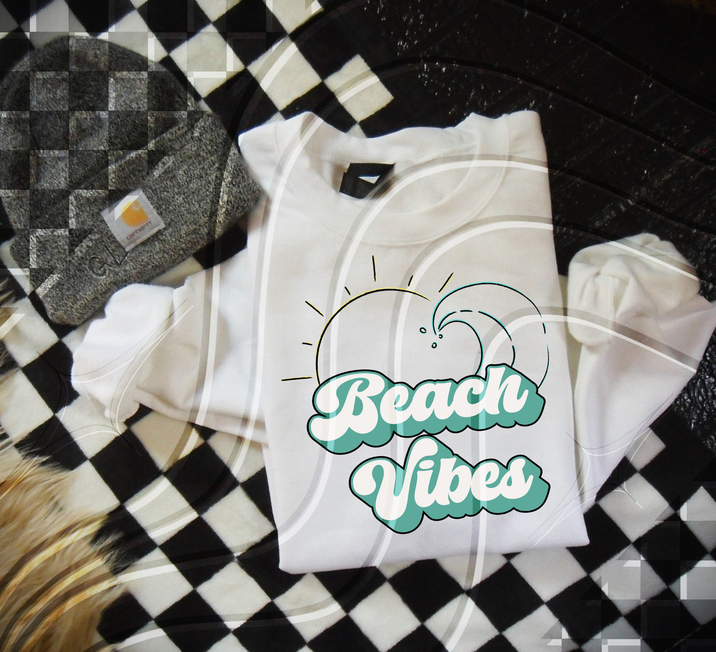 Beach vibes - Digital Download- PNG
