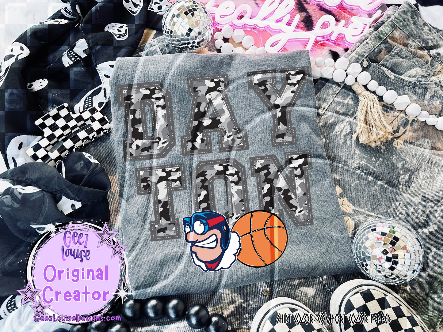 Camo Teams | Digital Game Day Sublimation & Print Design
