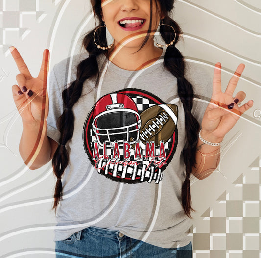 Game Day Helmet Digital Design – Select Team or Custom Option