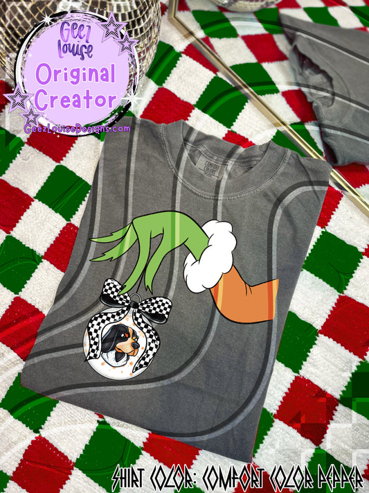 GMAN Ornament Digital Design | Holiday Football Spirit PNG/SVG | Volunteers Inspired