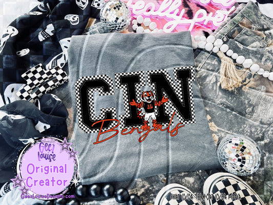CIN Bengals Mascot Design – Digital Download