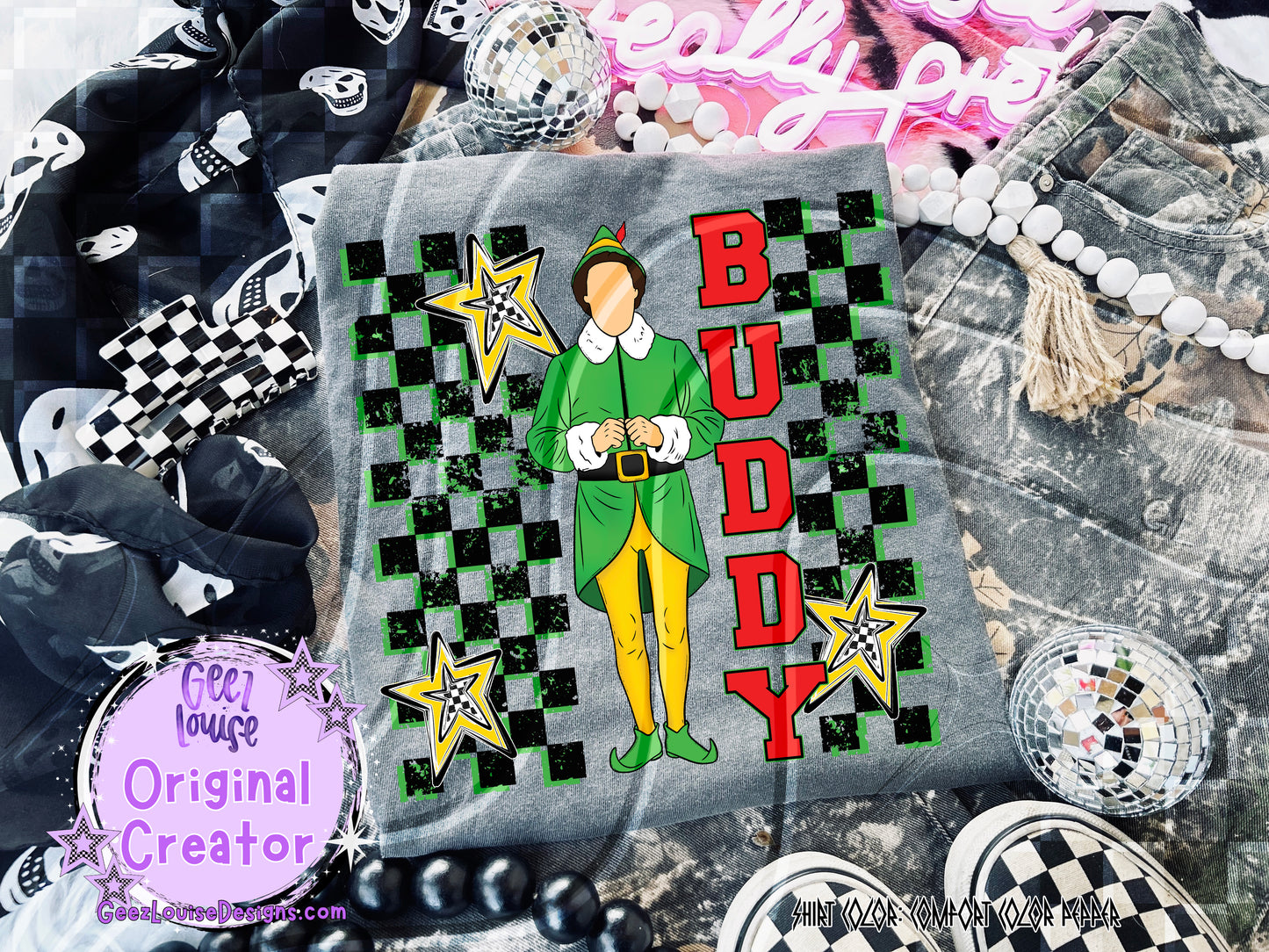 Buddy Elf Christmas Digital Design – Festive Holiday PNG