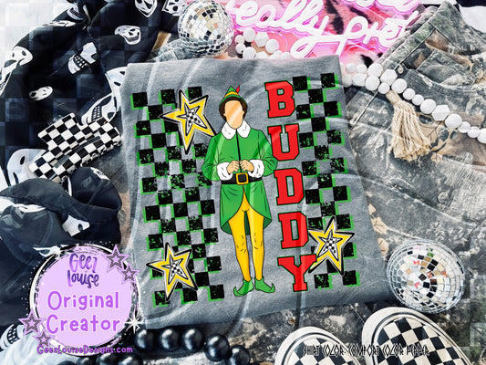 Buddy Elf Christmas Digital Design – Festive Holiday PNG