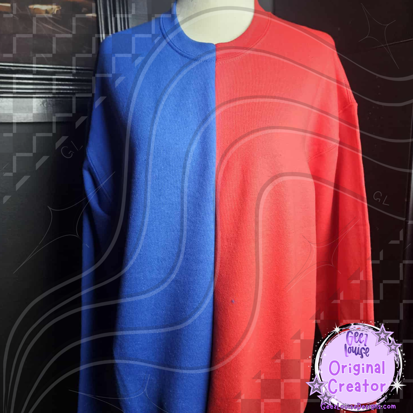 Split Sweatshirt mockup