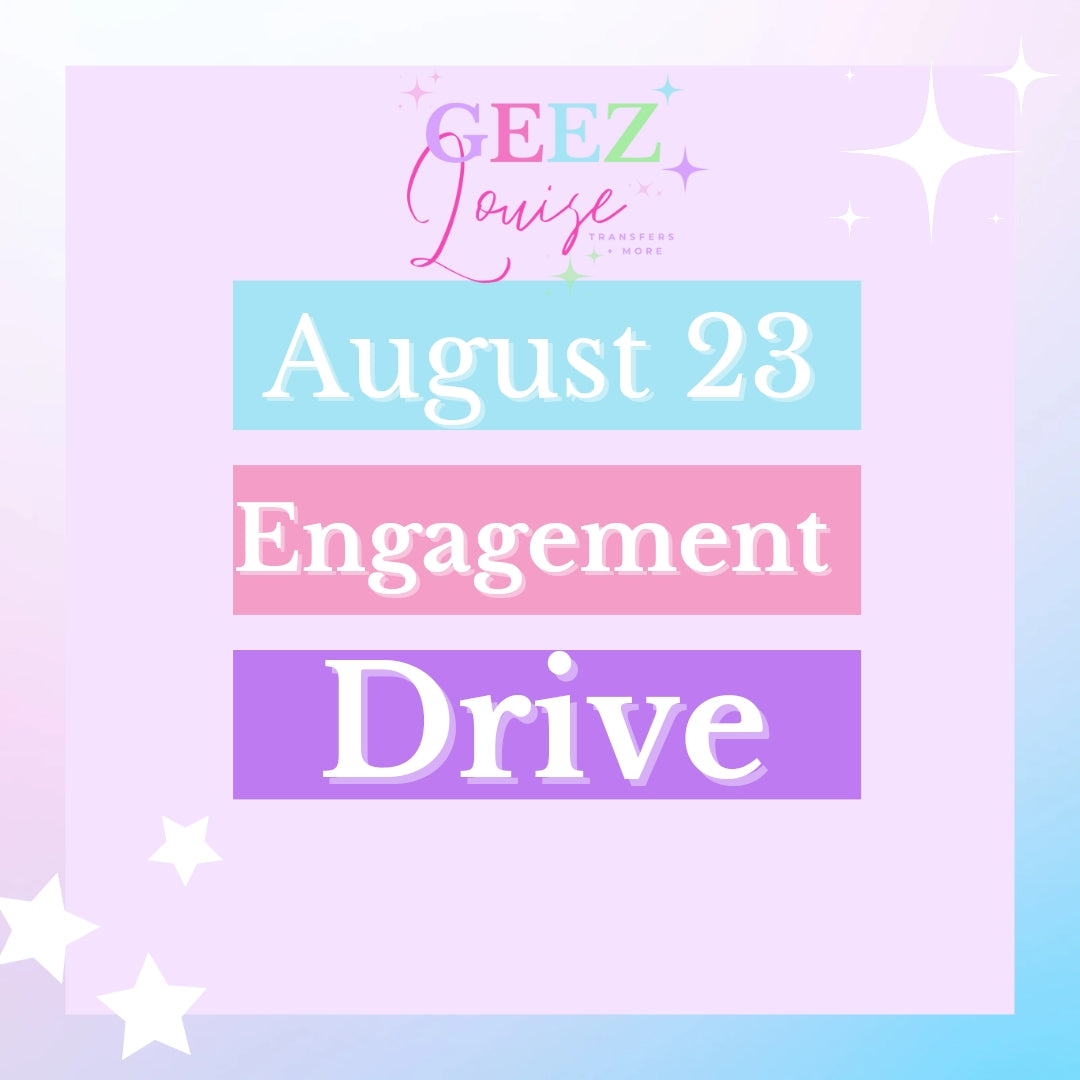August 2023 business engagement graphic drive- Digital Download- PNG
